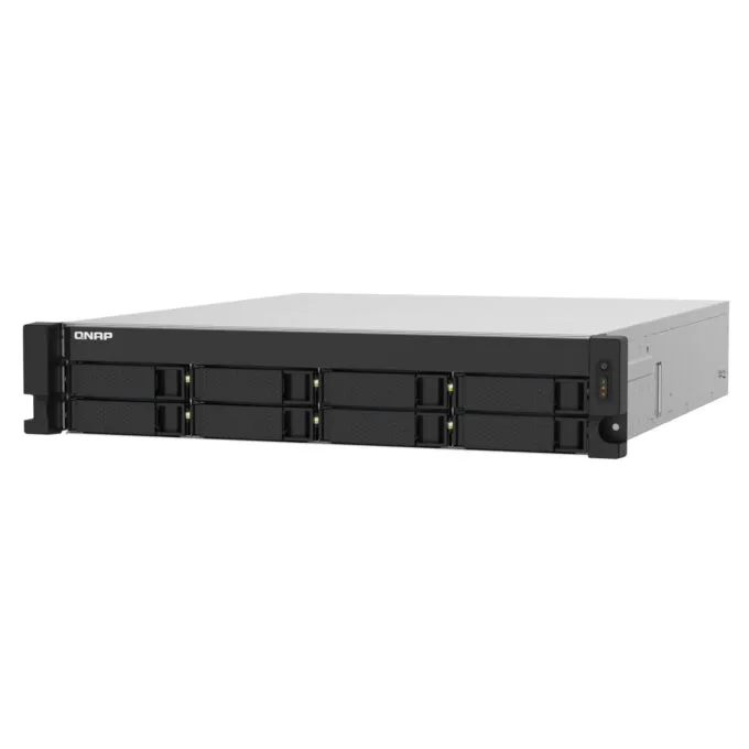 QNAP TS-832PXU-RP NAS 8-Bay Rackmount - Black | Annapurna AL324 1.7GHz, 4GB DDR4, Dual PSU, 10GbE — image 5
