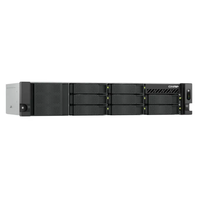 QNAP TS-855EU-RP NAS Server - 8-bay Rack 2U, Intel Atom C5125 2.8GHz, 8GB DDR4, Black — image 4