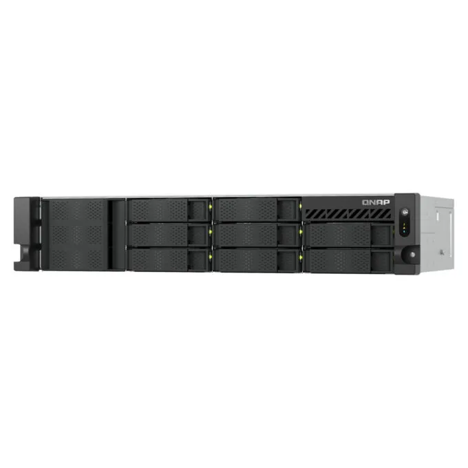 QNAP TS-855EU-RP NAS Server - 8-bay Rack 2U, Intel Atom C5125 2.8GHz, 8GB DDR4, Black — image 7
