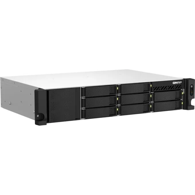 QNAP TS-864eU-8G - 2U Rackmount NAS, 8-Bay, Intel Celeron N5095 quad-core, 8GB RAM, short depth — image 3