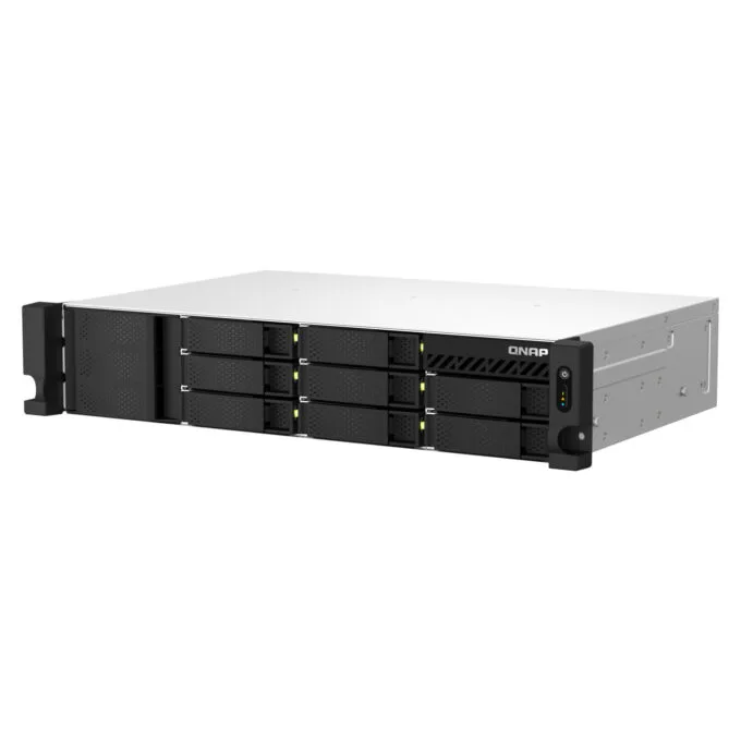QNAP TS-873AEU-4G - 8-Bay 2U Rack NAS, AMD V1500B 2.2GHz, 4GB DDR4 ECC, 2x10GbE, M.2 Support, Black — image 4