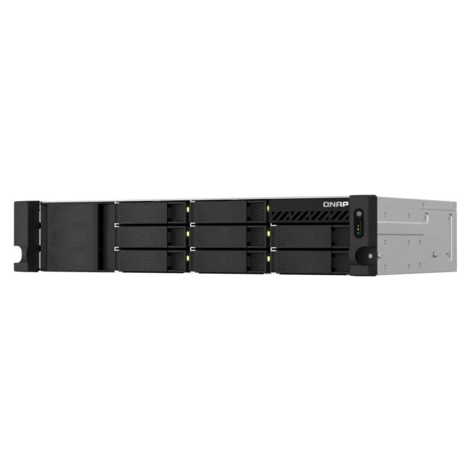 QNAP TS-873AEU-4G - 8-Bay 2U Rack NAS, AMD V1500B 2.2GHz, 4GB DDR4 ECC, 2x10GbE, M.2 Support, Black — image 5