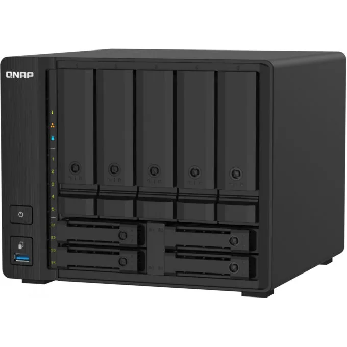QNAP TS-932PX-4G - 9-Bay NAS - Black, 4GB DDR4 SO-DIMM, Alpine AL-324 1.7GHz, 2x10GbE SFP+ & 2x2.5GbE — image 5