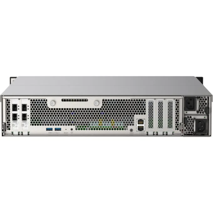 QNAP TS-h2490FU - 24-Bay All-Flash NAS, AMD EPYC 7302P, 256GB RDIMM DDR4, 4x25Gb SFP28, 2x2.5GbE, 4xNVMe U.2 — image 6