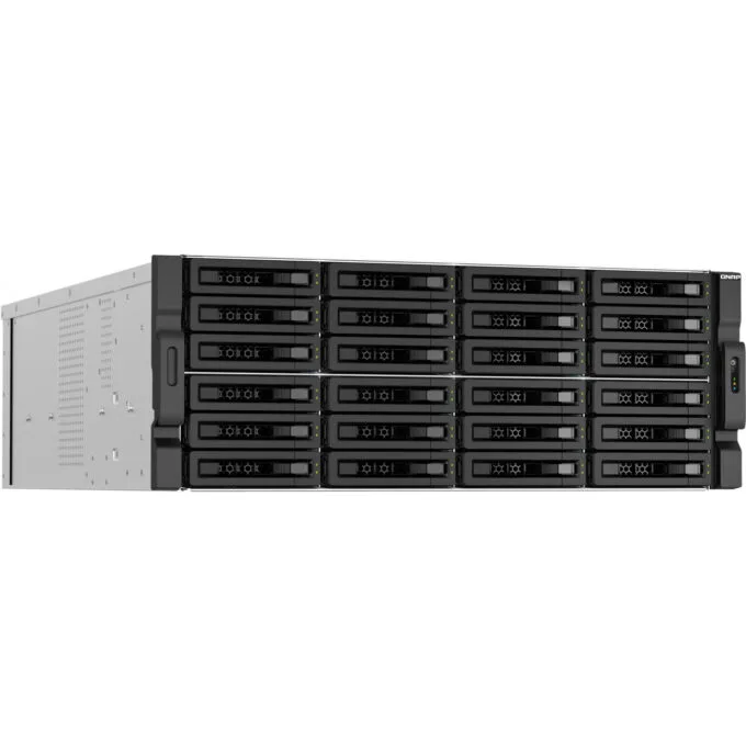 QNAP TS-h3087XU-RP - E-2378 Xeon 8C/16T 2.6–4.8GHz - 64GB ECC DDR4 - 30-bay 4U Rack NAS — image 3