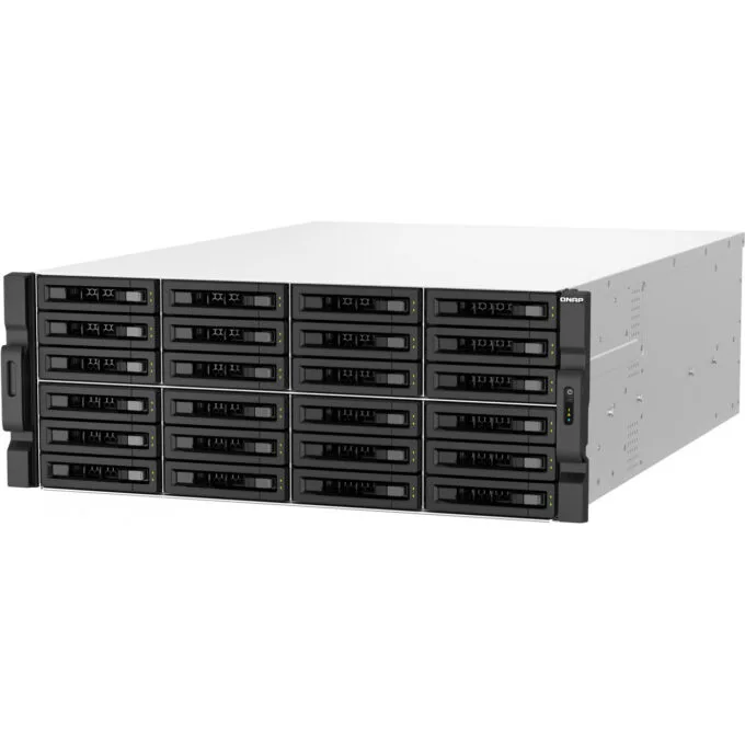 QNAP TS-h3087XU-RP - E-2378 Xeon 8C/16T 2.6–4.8GHz - 64GB ECC DDR4 - 30-bay 4U Rack NAS — image 4