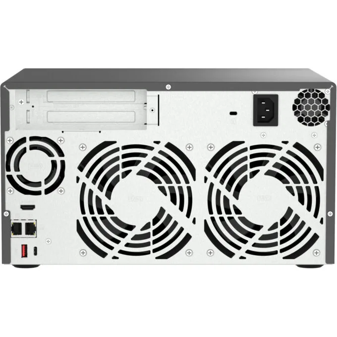 QNAP TVS-H874-I5-32G - 8-Bay QuTS hero NAS - Intel i5-12400 (2.5–4.4GHz), 32GB DDR4 SO-DIMM, Black — image 2