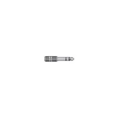 QTX 3.5mm Female to 6.3mm Male Adaptor Metal - 757.882UK - 3.5mm Female to 6.3mm Male Adaptor Metal