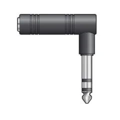 QTX Adaptor - 758.334UK - 6.3mm Right Angle Female to Male