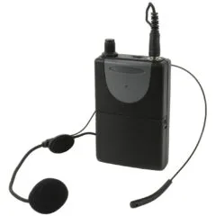 QTX Beltpack Headset Microphone for QR QXPA - 174.1MHz 178.891UK