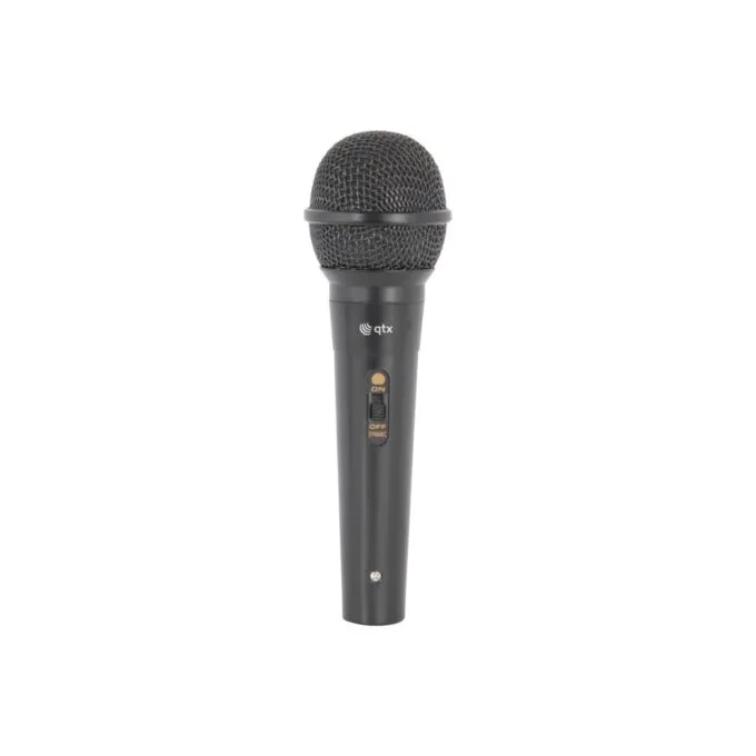QTX HandHeld Dynamic Microphone - DM11B - Black — image 2