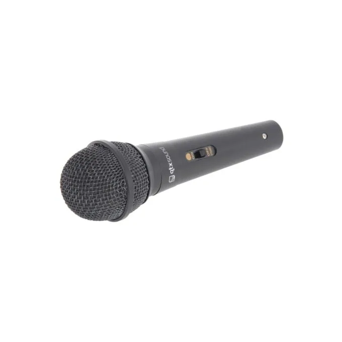QTX HandHeld Dynamic Microphone - DM11B - Black — image 1