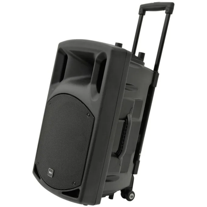 QTX Portable PA - QX12PA-Plus - Portable PA 12'' BT USB UHF Mic — image 2