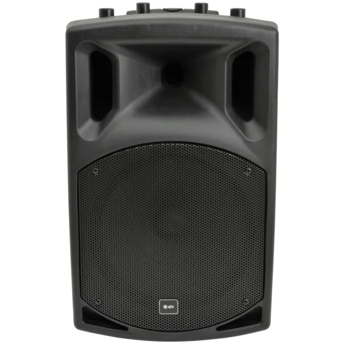 QTX Portable PA - QX12PA-Plus - Portable PA 12'' BT USB UHF Mic — image 4
