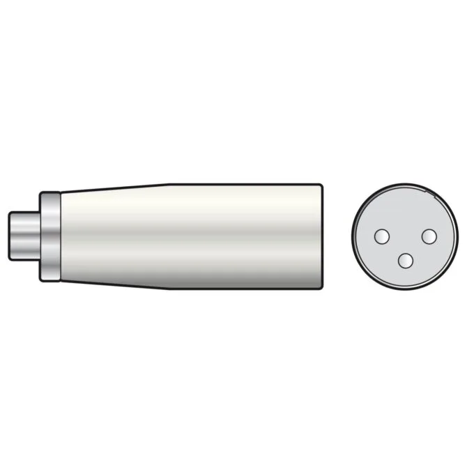 QTX RCA Female to XLR Male Adaptor - 764.343UK — image 1