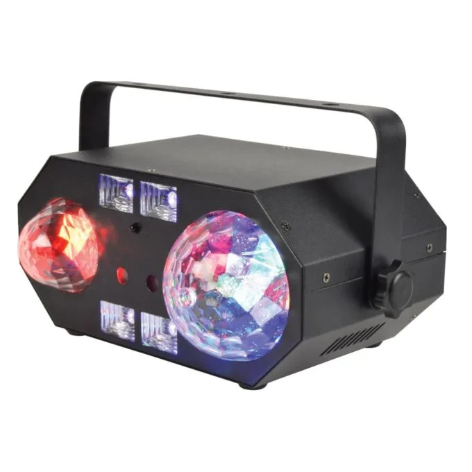 QTX Tetra Moonflower Ripple Strobe UV Laser - 151.608UK - Moonflower Ripple Strobe UV Laser — image 1