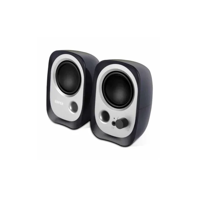 R12U SPEAKER USB 2x2W BLACK, EDIFIER — image 1