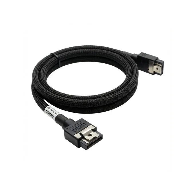 RAID Broadcom LSI CBL-RA8087-08M Multilane Kabel SFF8087 auf SFF8087 gewinkelt LSI00312 von Avago 80cm — image 1