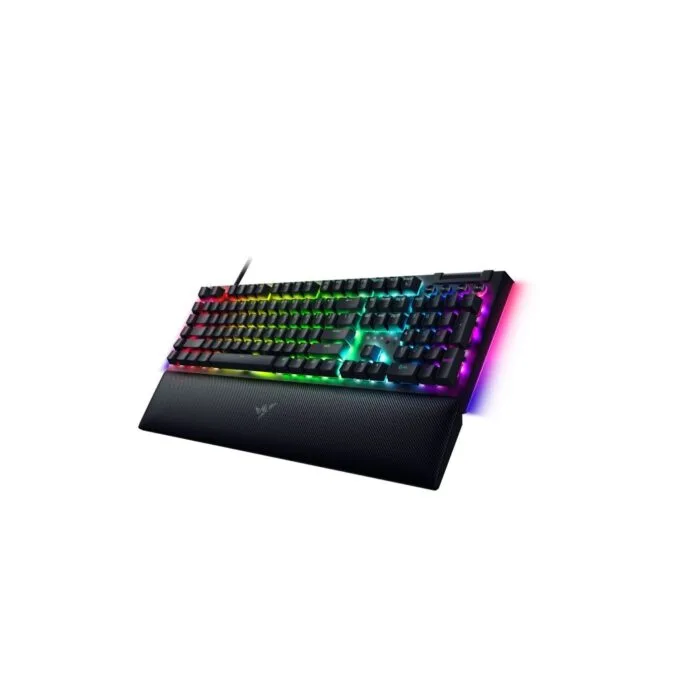 Razer BlackWidow V4 Full-Size Mechanical Gaming Keyboard - Green Clicky Switches — image 3