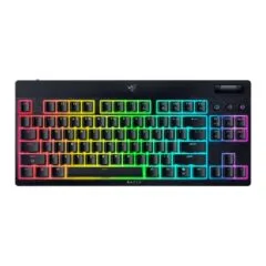 Razer BlackWidow V4 Low-Profile Tenkeyless HyperSpeed Wireless RGB Keyboard - Yellow Switch