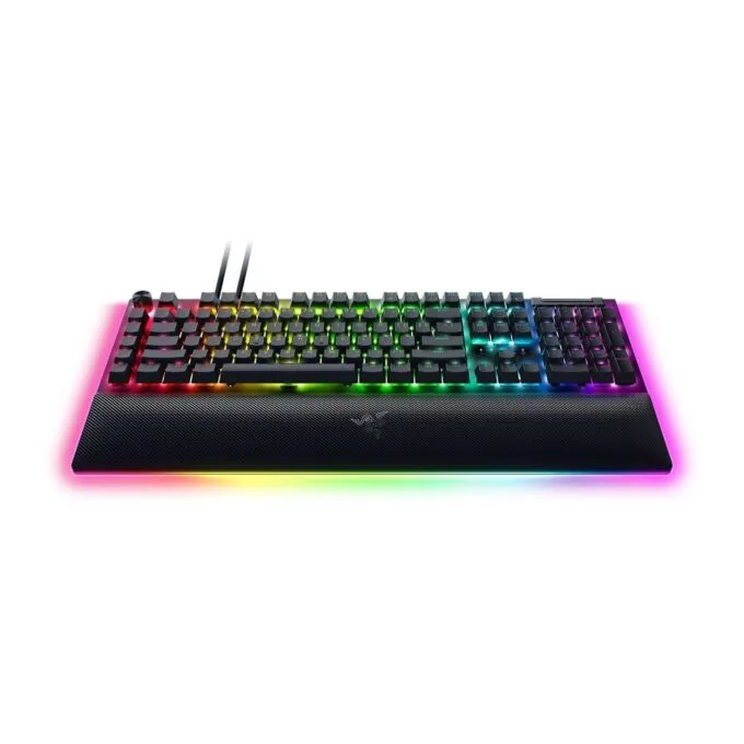Razer BlackWidow V4 Pro Gaming Mechanical RGB Keyboard Green Clicky Switches — image 4