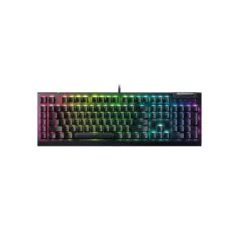 Razer BlackWidow V4 X RGB Mechanical Keyboard - Yellow Linear Switches, 6 Macros