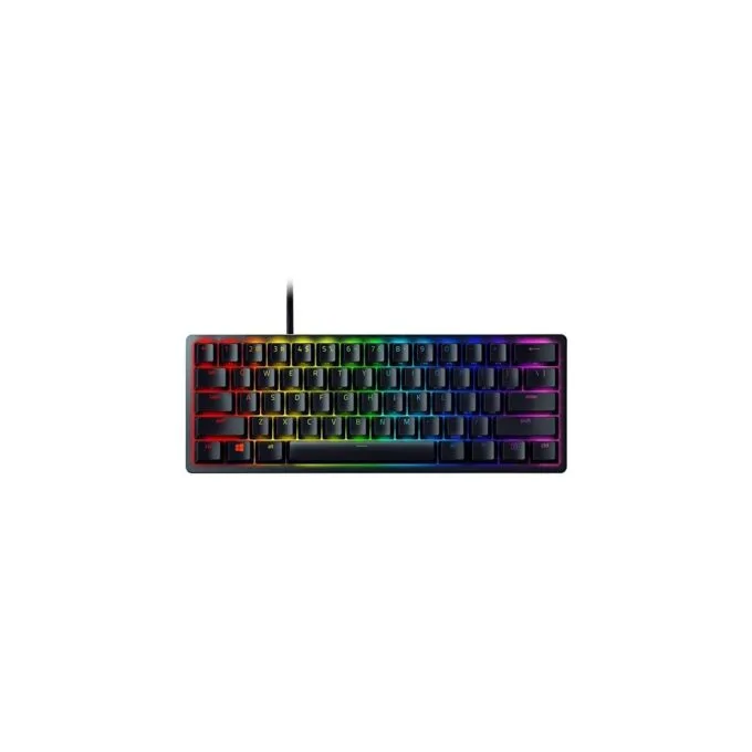 Razer Huntsman Mini - Optical Purple - Black, 60% USB-C Wired, German QWERTZ — image 1
