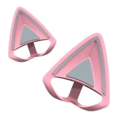 Razer Kitty Ears - V2 - Quartz Pink, Clip-on Headset Ears, Universal Fit