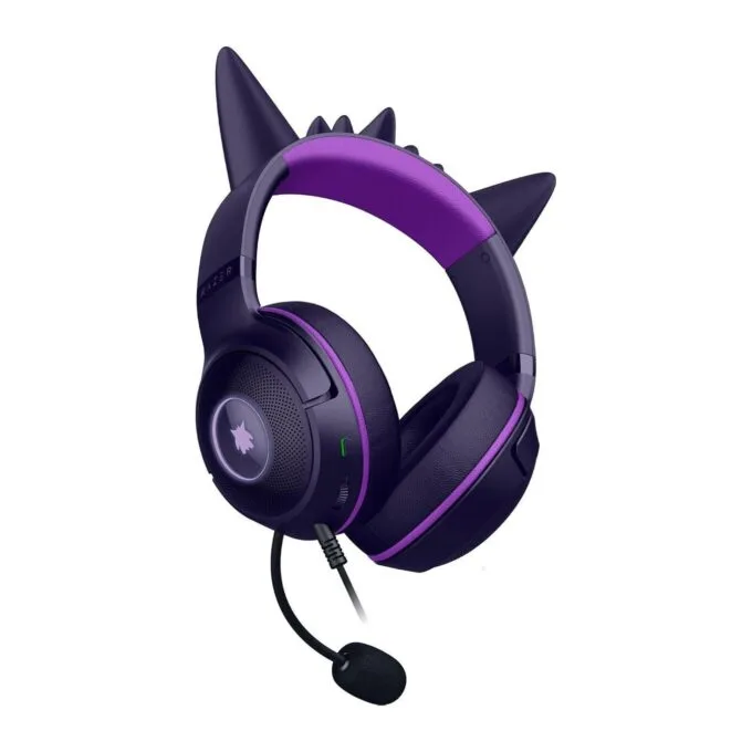 Razer Kraken Kitty V2 Gengar Pokemon Ed. USB 7.1 Gaming Headset Purple - RZ04-04730300-R3M1 — image 2