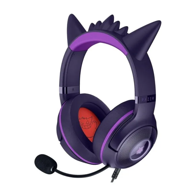 Razer Kraken Kitty V2 Gengar Pokemon Ed. USB 7.1 Gaming Headset Purple - RZ04-04730300-R3M1 — image 1