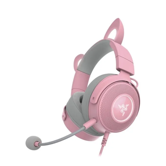 Razer KRAKEN KITTY V2 PRO - Quartz - RGB - USB 7.1 Gaming Headset - Kitty, Bear, Bunny Ears — image 2
