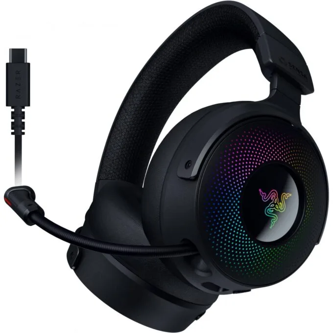 Razer Kraken V4 Pro Gaming Headset - Black Wireless — image 12