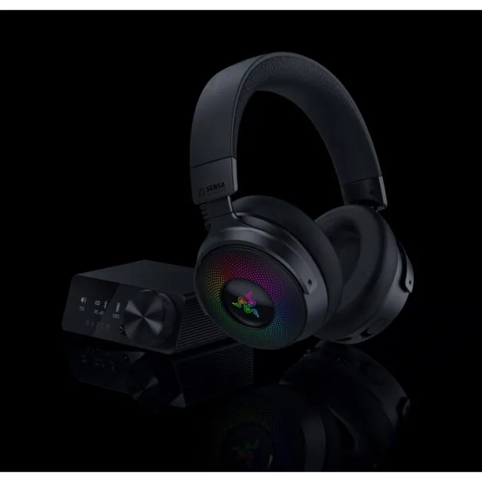 Razer Kraken V4 Pro Gaming Headset - Black Wireless — image 8