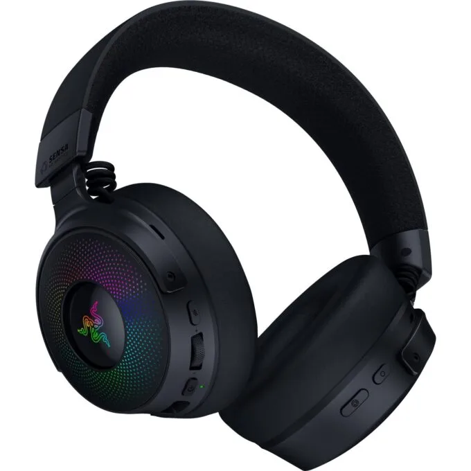 Razer Kraken V4 Pro Gaming Headset - Black Wireless — image 10