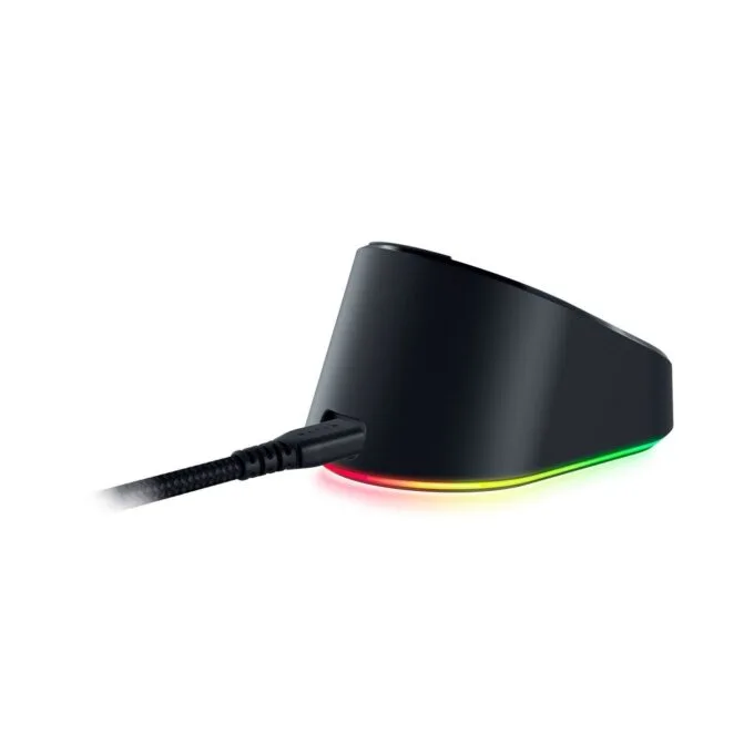 Razer MOUSE DOCK PRO - 4K Polling Rate - Magnetic Wireless Charging - Anti-Slip Base - Chroma RGB — image 3