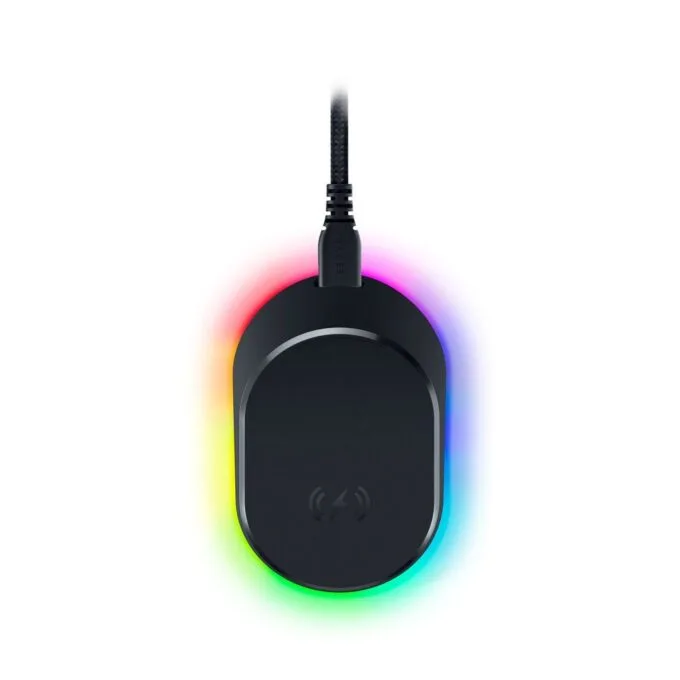 Razer MOUSE DOCK PRO - 4K Polling Rate - Magnetic Wireless Charging - Anti-Slip Base - Chroma RGB — image 4