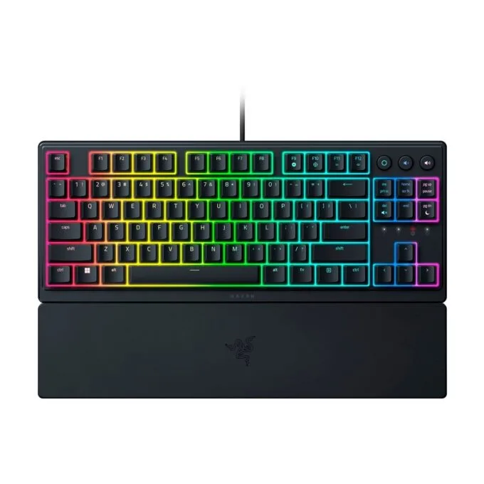 Razer Ornata V3 Tenkeyless - Mecha-Membrane Gaming Keyboard - Low Profile - UV Coated — image 1