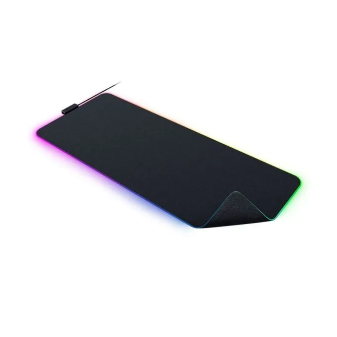 Razer Strider Chroma Hybrid Gaming RGB Mousepad - Water-Resistant - Smooth Glide - Anti-Slip Base — image 3