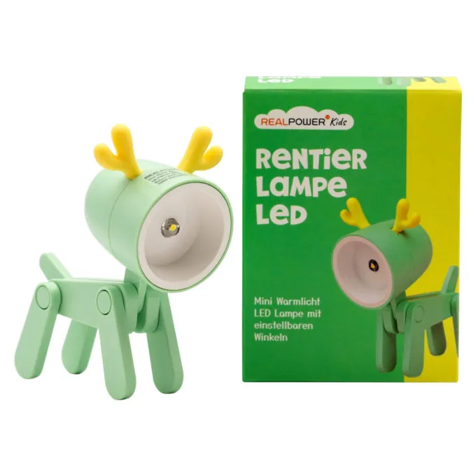 RealPower LED-Tier Taschenlampe Green Deer — image 3