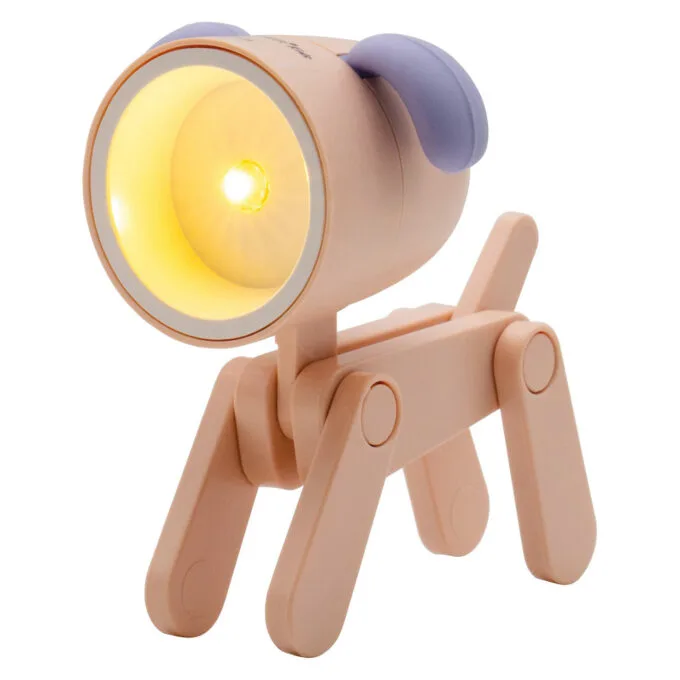 RealPower LED-Tier Taschenlampe Pink dog — image 1