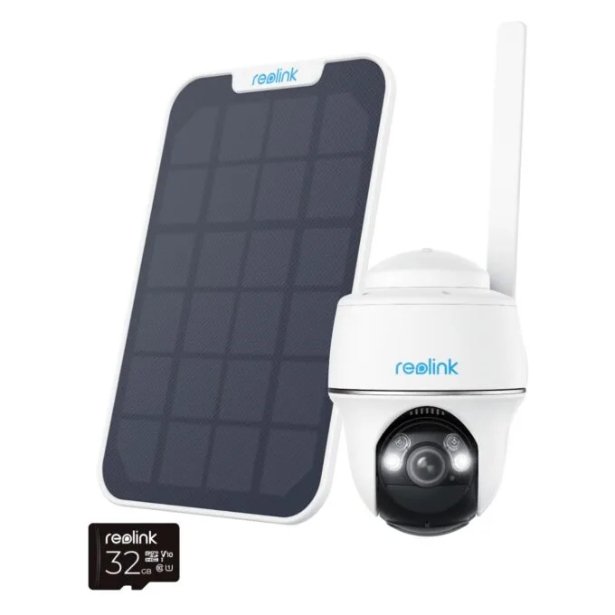 Reolink 5MP PTZ (GO PT Plus) Outdoor Battery Camera Bundle Includes Solar Panel + 32GB SD - G430 - 5MP PTZ (GO PT Plus) Outdoor — image 1