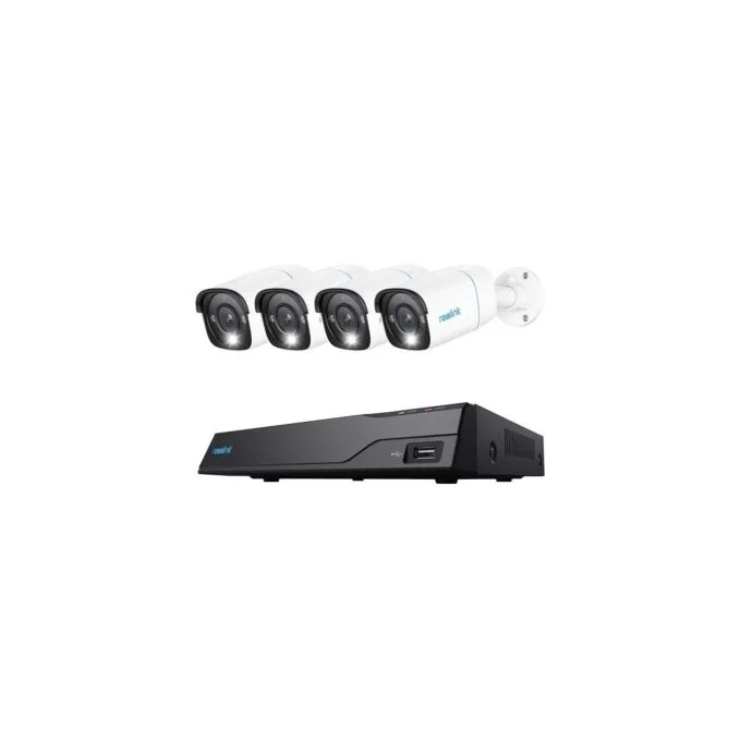 Reolink KIT 8xChNVR+4x8MP Bullet+2TB NVR - NVS8-8MB4 - 8xChNVR+4x8MP Bullet+2TB NVR — image 1