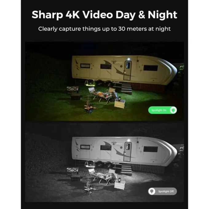 Reolink Outdoor Battery Camera 4K Trackmix LTE - BP4G - — image 3