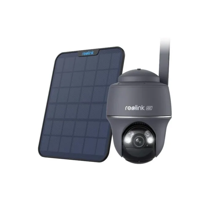Reolink Outdoor Battery Camera - BP4G - 4K 4G (LTE) PTZ GO PT Ultra (G440) Grey Bundle — image 1