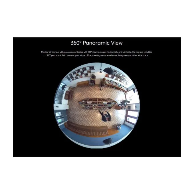 Reolink POE IP Fisheye Camera 6MP Indoor Panoramic - P520 - POE IP Fisheye Camera 6MP Indoor Panoramic — image 11
