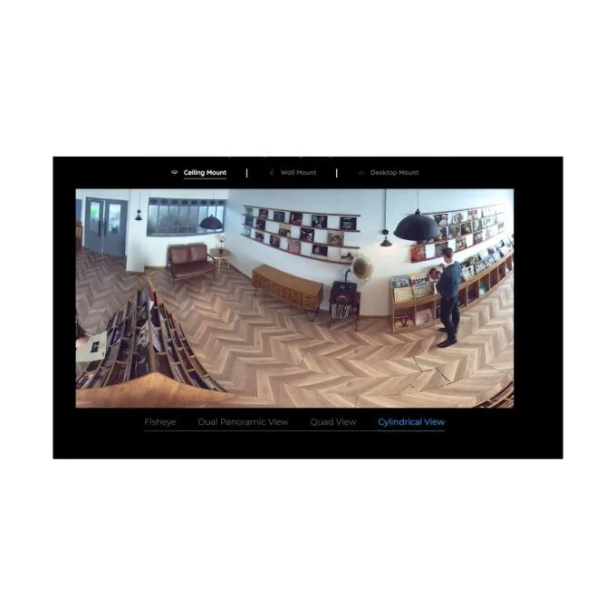 Reolink POE IP Fisheye Camera 6MP Indoor Panoramic - P520 - POE IP Fisheye Camera 6MP Indoor Panoramic — image 5
