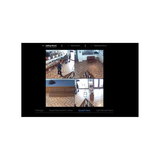 Reolink POE IP Fisheye Camera 6MP Indoor Panoramic - P520 - POE IP Fisheye Camera 6MP Indoor Panoramic — image 6