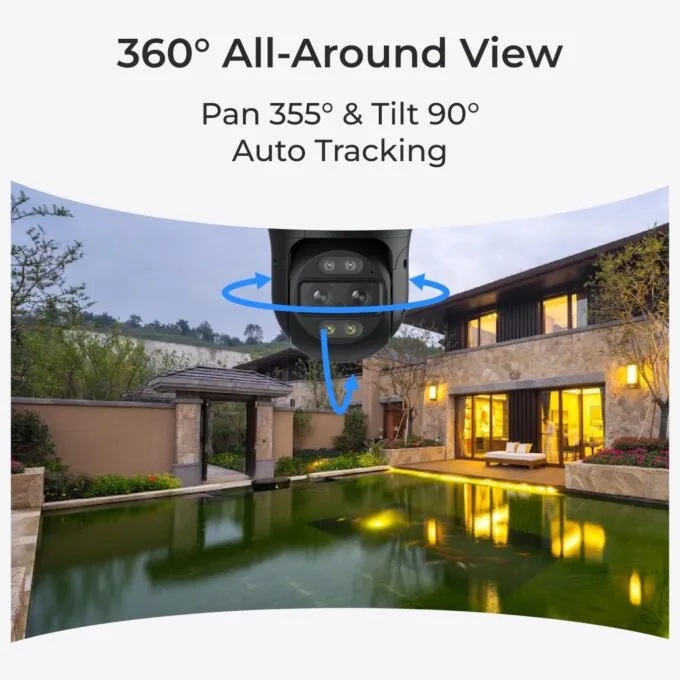 Reolink POE IP PTZ Camera 8MP Dual Lens Trackmix - P760 - POE IP PTZ Camera 8MP Dual Lens Trackmix — image 3
