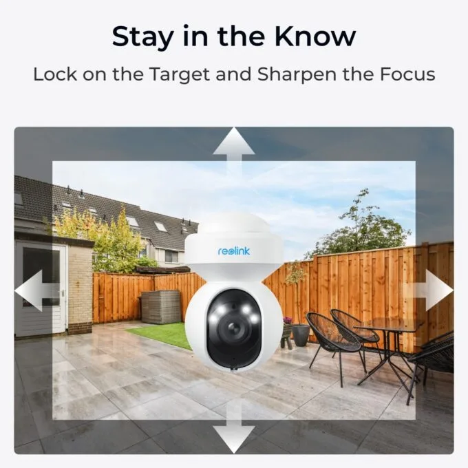 Reolink POE IP PTZ Camera 8MP E1 Outdoor Camera - E560P - POE IP PTZ 8MP E1 Outdoor Camera — image 3
