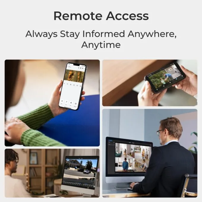 Reolink WIFI Indoor PTZ Camera 4MP E1 PRO - E330 - Black — image 3